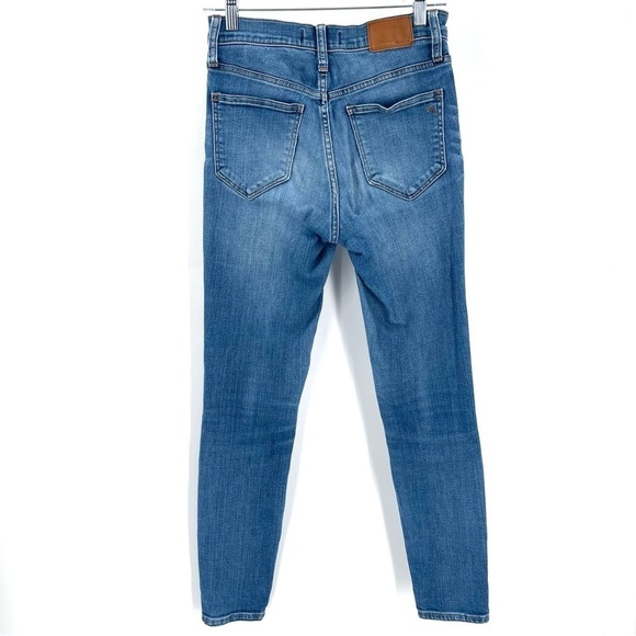MADEWELL High-Rise Roadtripper Jeans in Bosner Wash Skinny Jeans - Picture 5 of 8